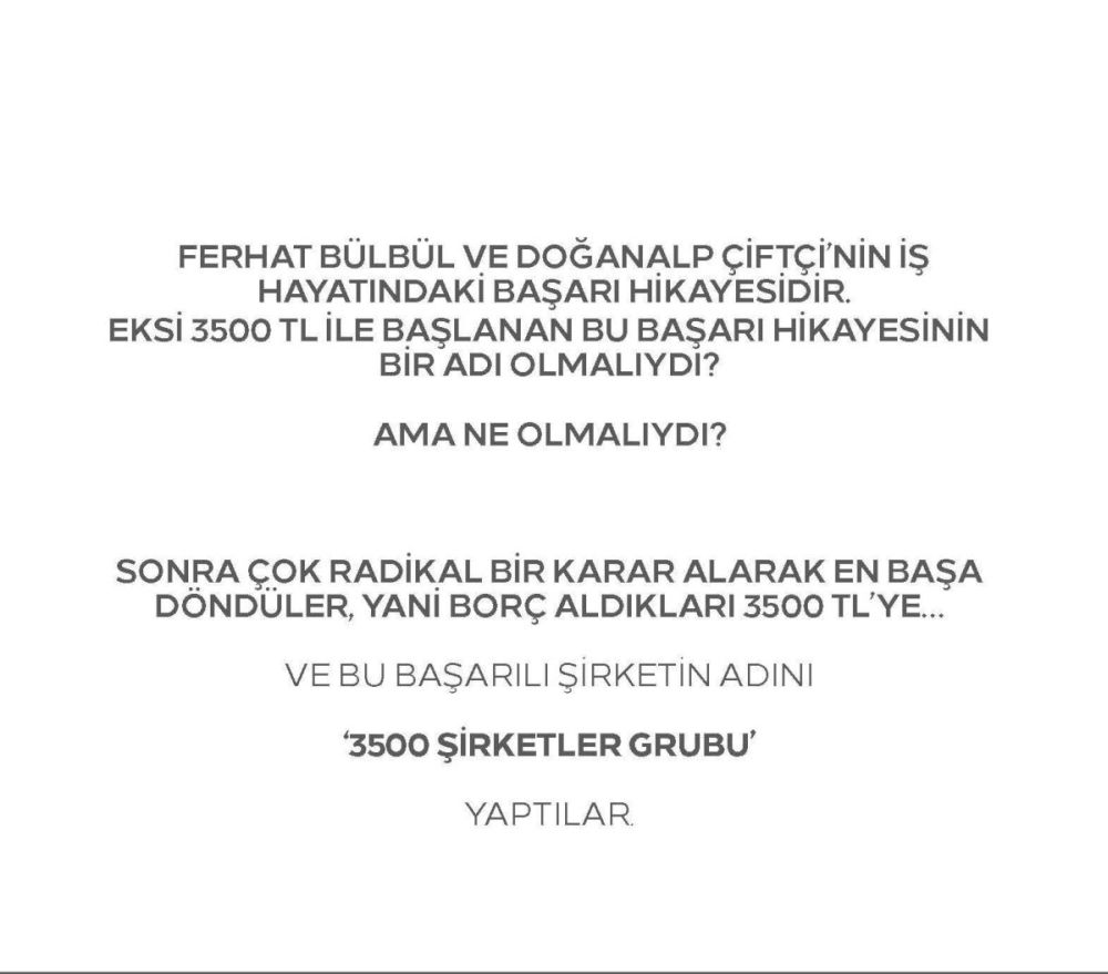 Katalog Tasarım Ankara 3500 Grup Şirketi