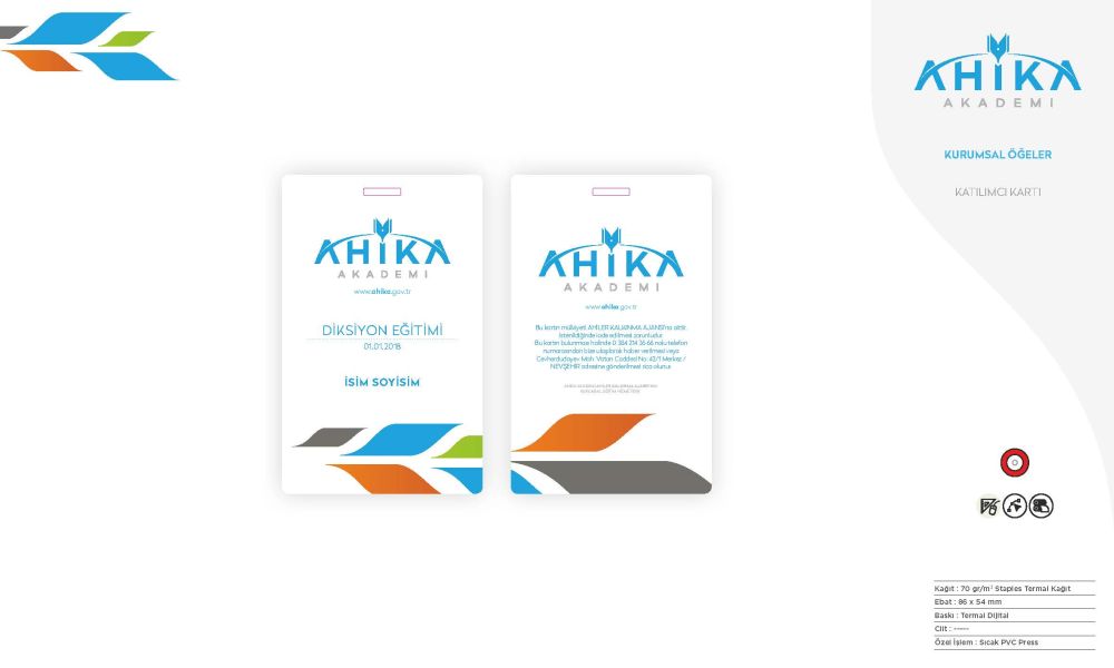 Katalog Tasarım Ankara Ahika Akademi