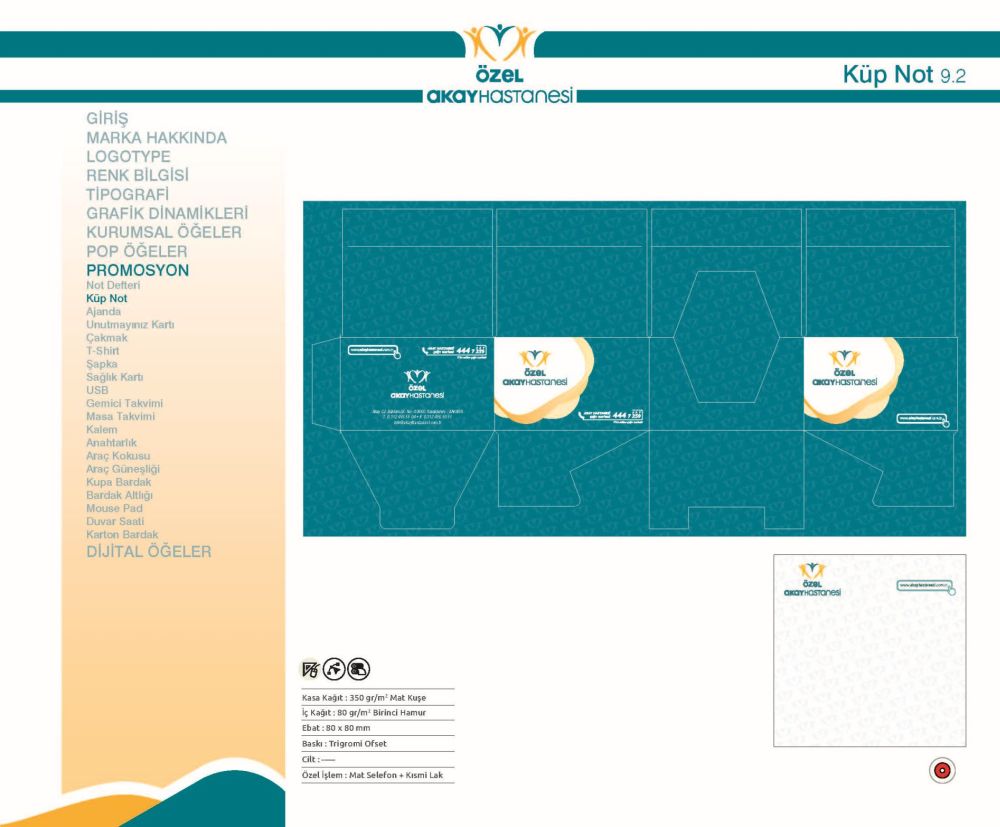Katalog Tasarım Ankara Akay Hastanesi