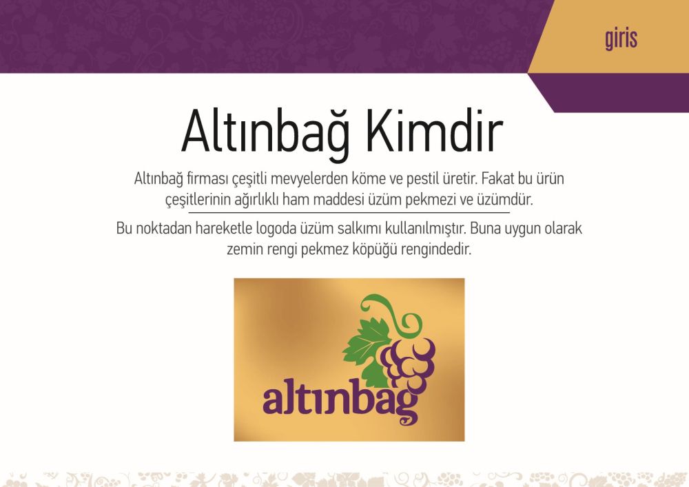 Katalog Tasarım Ankara Altınbağ Pestil Köme