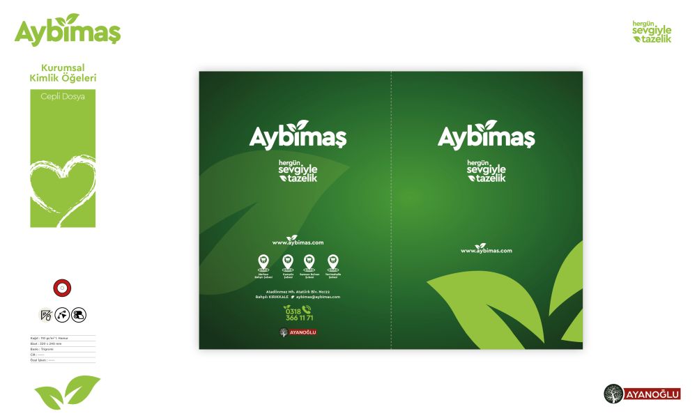 Katalog Tasarım Ankara Aybimaş