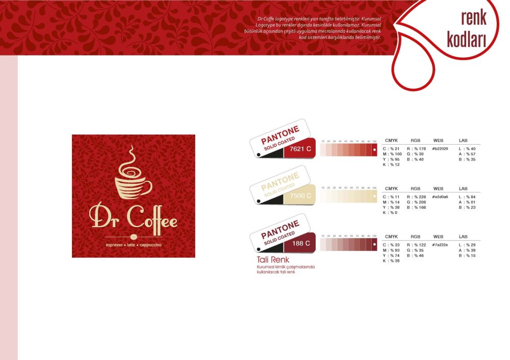 Katalog Tasarım Ankara Dr Coffee