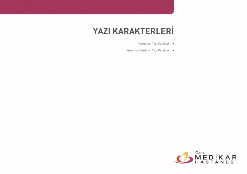 Katalog Tasarım Ankara Medikar Hastnesi