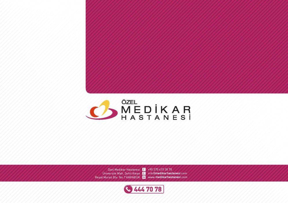 Katalog Tasarım Ankara Medikar Hastnesi