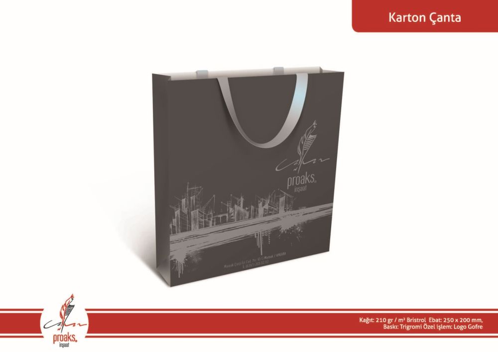 Katalog Tasarım Ankara Proaks İnşaat