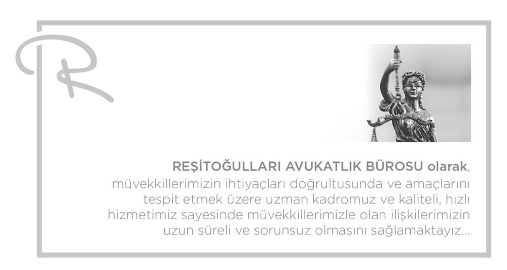 Katalog Tasarım Ankara Reşitoğulları Hukuk