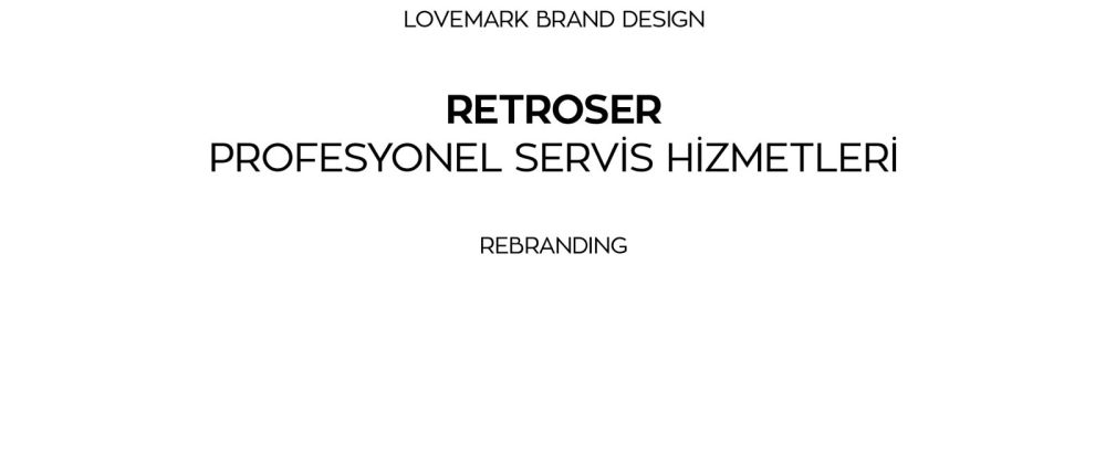 Katalog Tasarım Ankara Retroser Logo