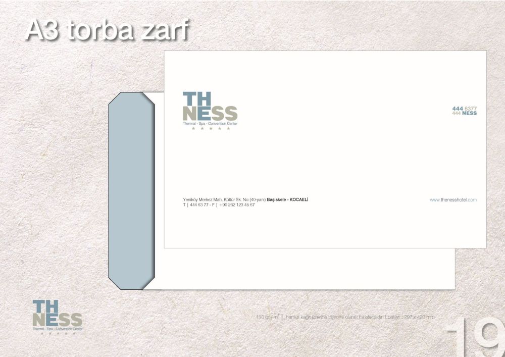 Katalog Tasarım Ankara The Ness Hotel