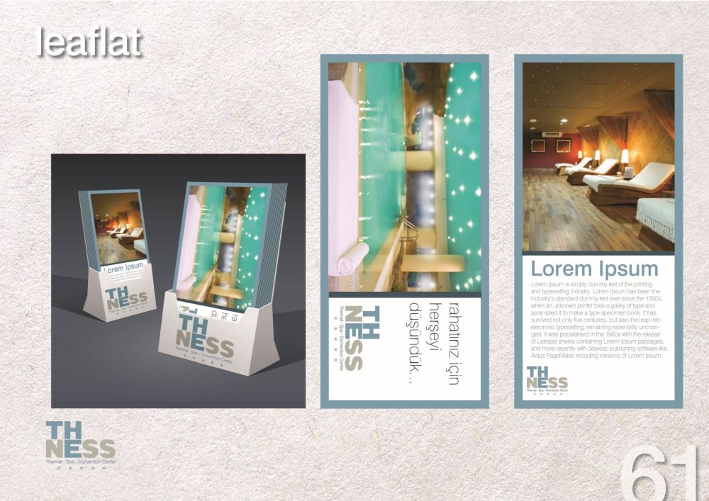 Katalog Tasarım Ankara The Ness Hotel