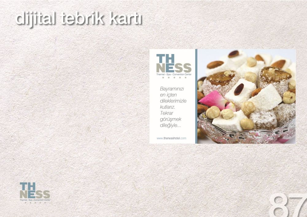 Katalog Tasarım Ankara The Ness Hotel