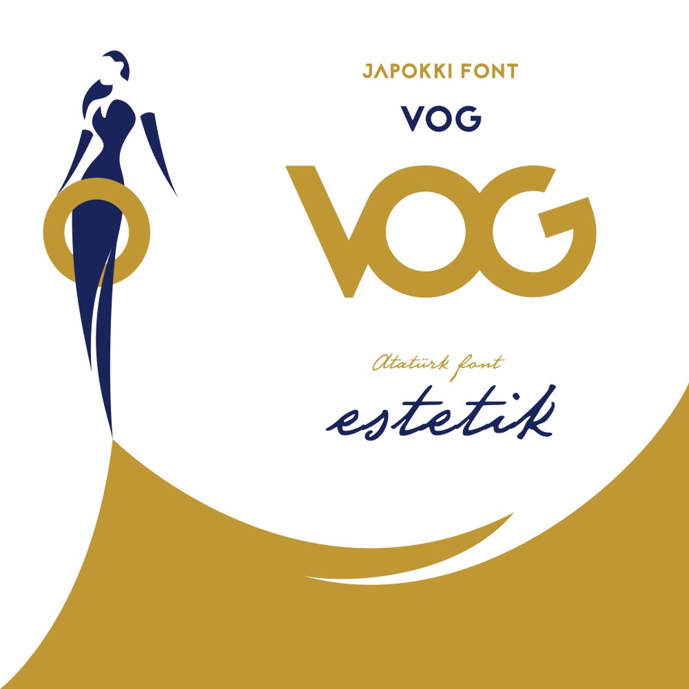 Katalog Tasarım Ankara VOG Estetik Logo Tasarım